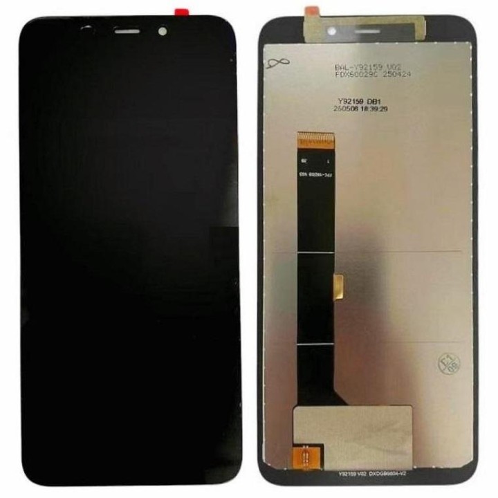 DISPLAY LCD + TOUCHSCREEN DISPLAY COMPLETO SENZA FRAME PER OUKITEL WP32 PRO NERO ORIGINALE