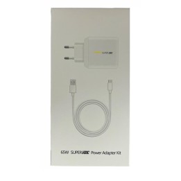 OPPO VCA7GACH CARICATORE SUPERCHARGE 65W + CAVO DI DATI TYPE C CON CONFEZIONE MATERIALE ORIGINALE