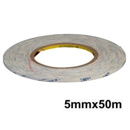 3M 9448AB NASTRO BIADESIVO NERO 5MM / 50M PER RIPARAZIONE CELLULARI
