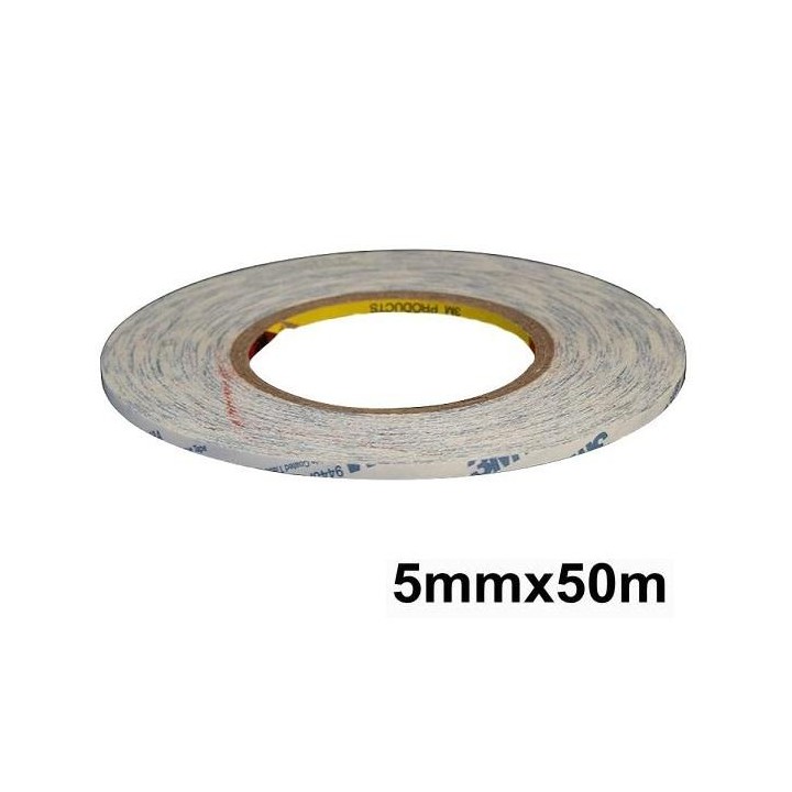 3M 9448AB NASTRO BIADESIVO NERO 5MM / 50M PER RIPARAZIONE CELLULARI