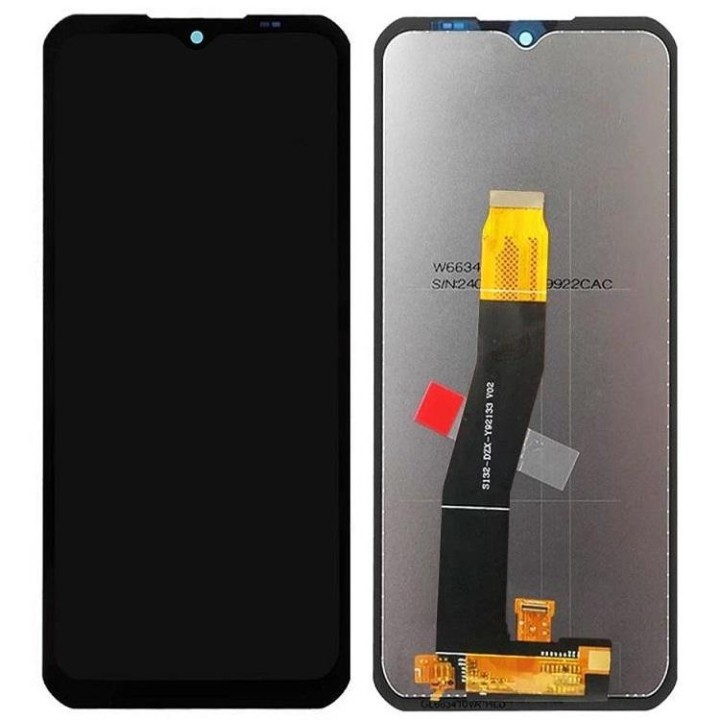 DISPLAY LCD + TOUCHSCREEN DISPLAY COMPLETO SENZA FRAME PER OUKITEL WP52 5G / OUKITEL WP50 / OUKITEL WP35 S NERO ORIGINALE (AB903