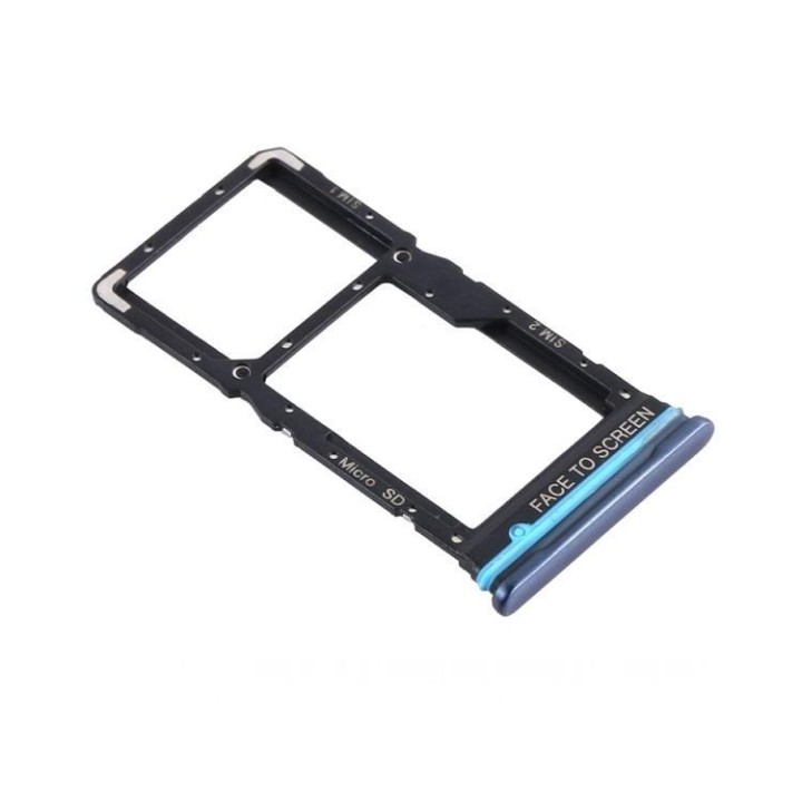 SIM TRAY PER XIAOMI REDMI NOTE 10 5G (M2103K19G M2103K19C) BLU