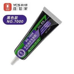 YCS NO.7000 COLLA SPECIALE PER LA RIPARAZIONE DEI TELEFONI CELLULARI NERO 50ML