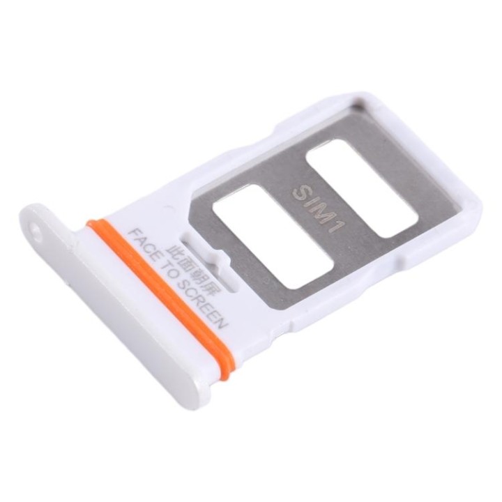 DUAL SIM TRAY PER XIAOMI POCO X6 5G (23122PCD1G 23122PCD1I) BIANCO