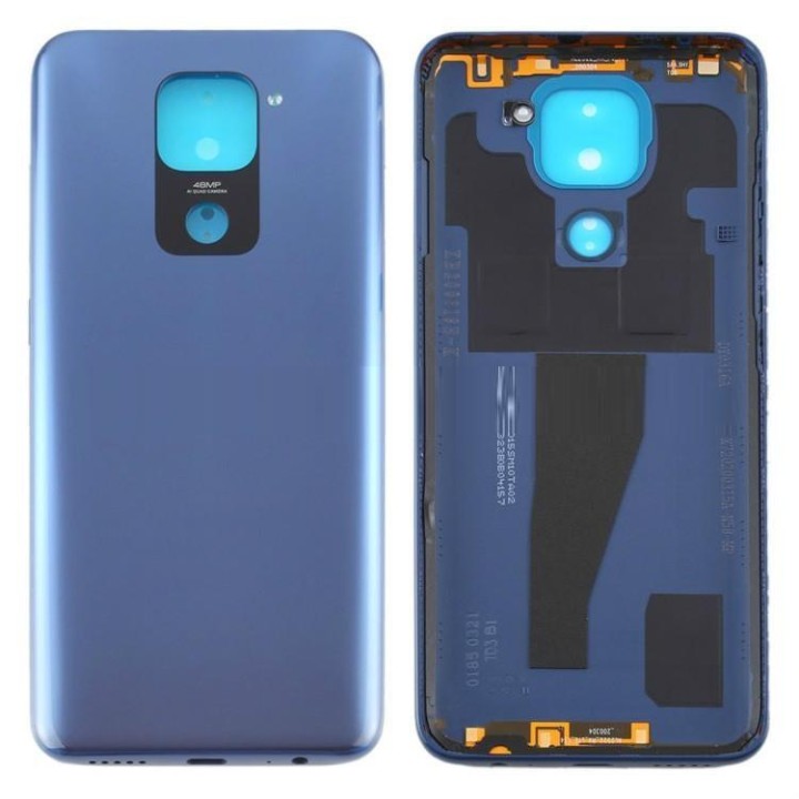 COVER POSTERIORE PER XIAOMI REDMI NOTE 9 / REDMI 10X 4G GRIGIO