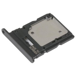 DUAL SIM TRAY PER XIAOMI REDMI NOTE 11 PRO 5G (21091116I 2201116SG) GRIGIO / NERO