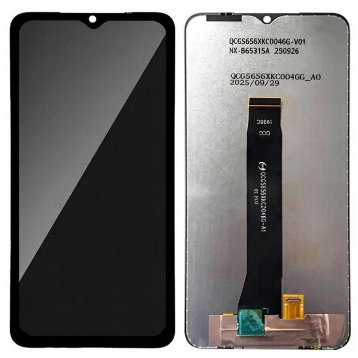 DISPLAY LCD + TOUCHSCREEN DISPLAY COMPLETO SENZA FRAME PER DOOGEE NOTE 56 PLUS NERO
