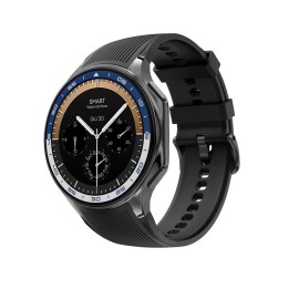 OROLOGIO INTELLIGENTE + CARICATORE MAGNETICO PER WATCH X ROUND NERO
