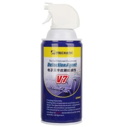 MECHANIC V7 AGENTE DI RILEVAMENTO GUASTI DEI COMPONENTI ELETTRONICI 400ML NON CONDUTTIVO NESSUN DANNO AL CIRCUITO DELLA SCHEDA M