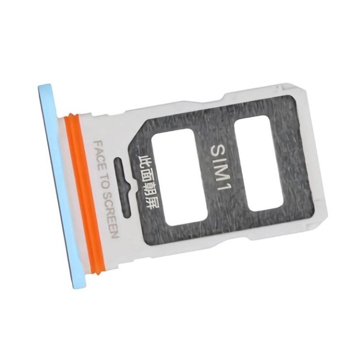 DUAL SIM TRAY PER XIAOMI 13 LITE (2210129SG) BLU