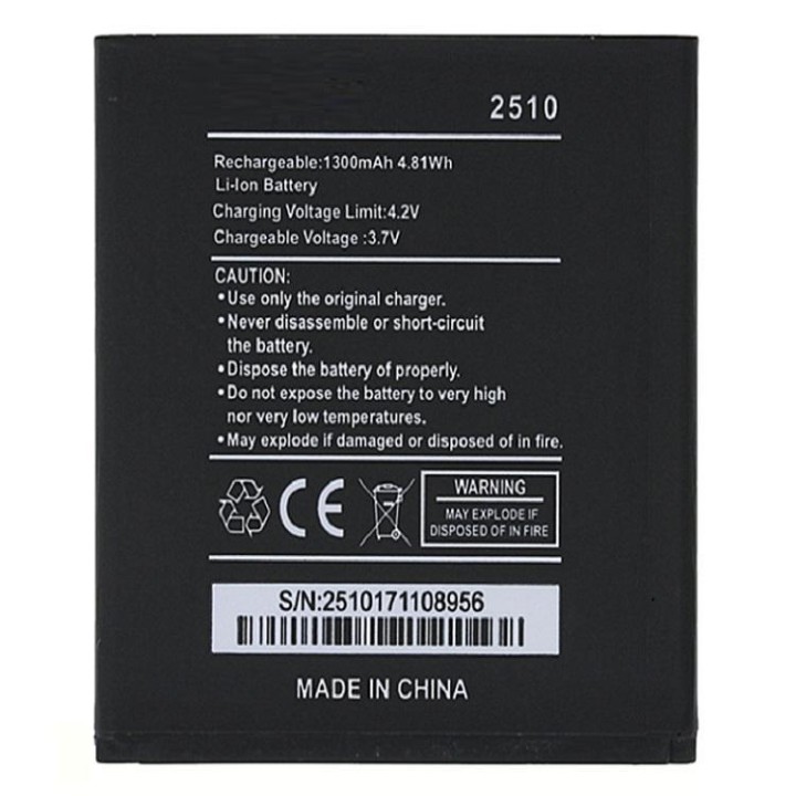 BATTERIA PER WIKO SUNNY 2 2510