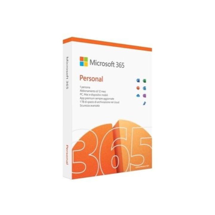 MICROSOFT M365 PERSONAL ITALIAN SUBSCR 1YR 1 USER