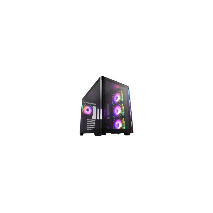 FSP FORTRON CASE M.TOWER M580-BA TG CURVE 4xARGB COOL 2xUSB3.0 TYPE C.