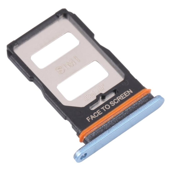 DUAL SIM TRAY PER XIAOMI 13T (2306EPN60G) / 13T PRO (23078PND5G) BLU