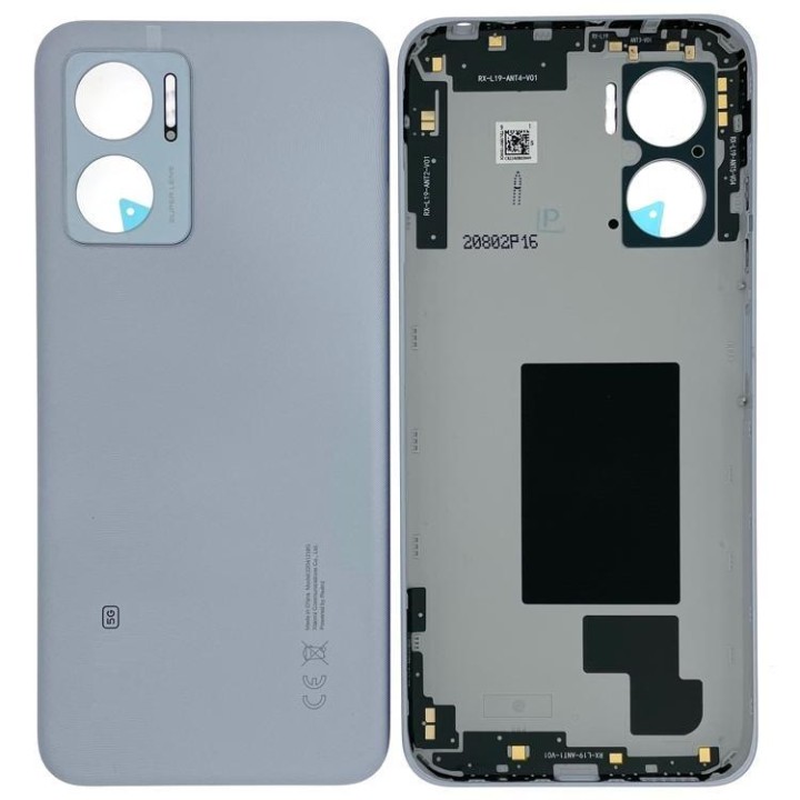 COVER POSTERIORE PER XIAOMI REDMI 10 5G (22041219G 22041219NY) BIANCO.