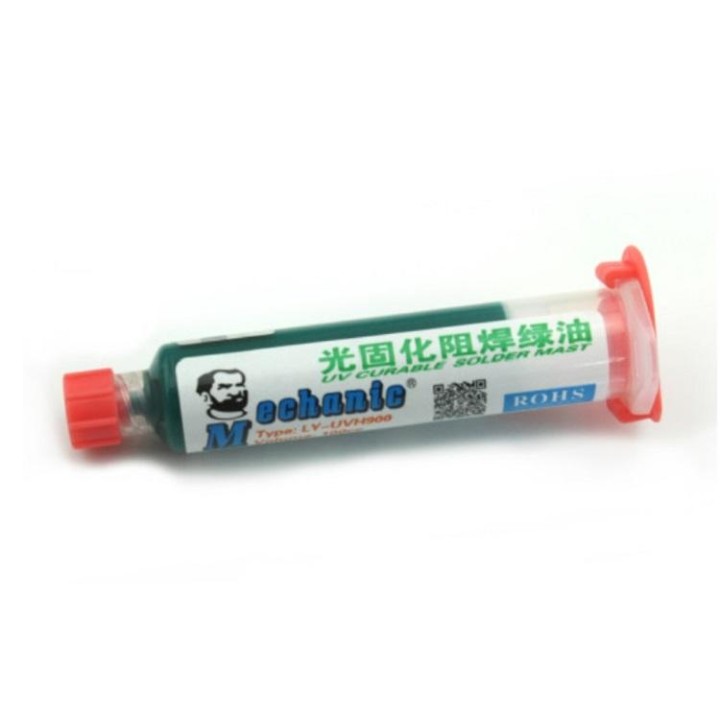 MECHANIC UV CURABLE SOLDER MAST LY-UVH900 10CC (verde)