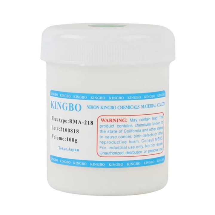 KINGBO RMA-218-UV PASTA PER SALDATURE 100G