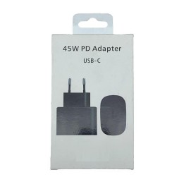 SAMSUNG EP-TA845XBEGWW CARICATORE SUPERCHARGE MAX 45W EU TYBE-C NERO ORIGINALE
