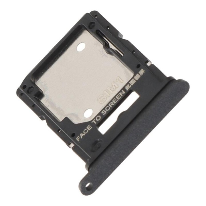 DUAL SIM TRAY PER XIAOMI REDMI NOTE 14 PRO 4G (24116RACCG) NERO