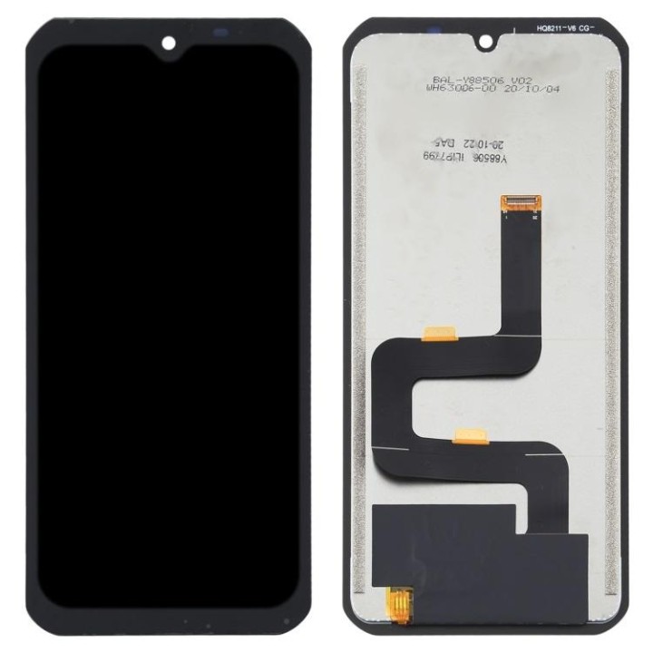 DISPLAY LCD + TOUCHSCREEN DISPLAY COMPLETO SENZA FRAME PER DOOGEE S88 / DOOGEE S88 PRO / DOOGEE S88 PLUS NERO