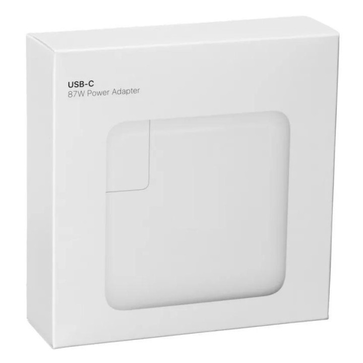 ALIMENTATORE USB‐C DA 87W A1719 CON CONFEZIONE PER APPLE 15-inch MACBOOK PRO ORIGINALE