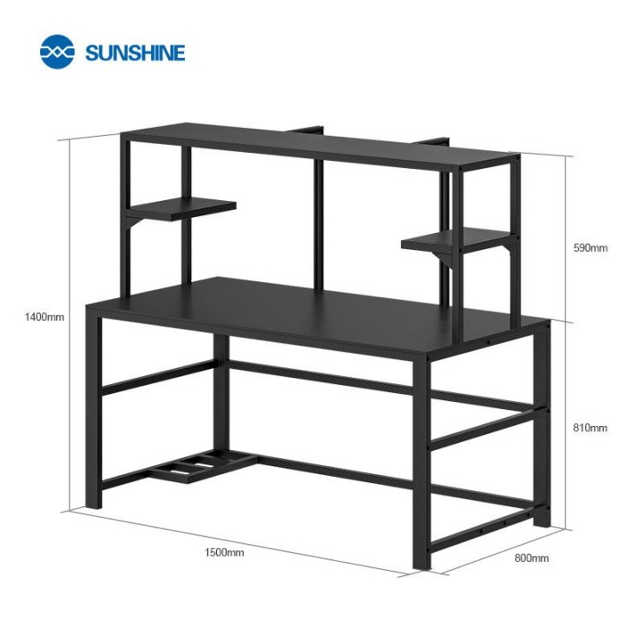 SUNSHINE M1 TAVOLO DI RIPARAZIONE COMBINATO BLACK DIAMOND