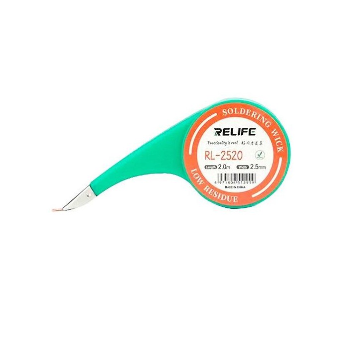 RELIFE RL-2520 STOPPINO DI SALDATURA LUNGHEZZA 2.0M LARGHEZZA 2.5MM