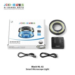 JCID ML-02 LUCE INTELLIGENTE PER MICROSCOPIO NERO