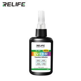 RELIFE RL-081 COLLA UV SENZA OMBRE PER LA RIPARAZIONE DELLO SCHERMO DEL TELEFONO CELLULARE 50G (solo spedire con UPS Standard)