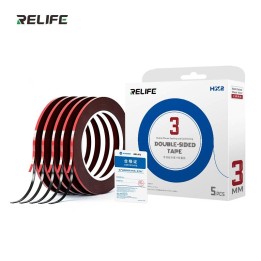 RELIFE HX2 NASTRO BIADESIVO PER SIGILLATURA E AMMORTIZZAZIONE DI TELEFONI CELLULARI 3MM PER RISOLVE PROBLEMI QUALI IL SOLLEVAMEN