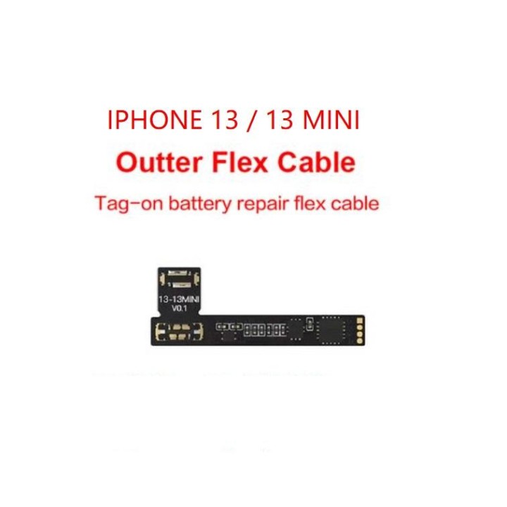 JCID TAG-ON CAVO FLEX PER RIPARAZIONE BATTERIE PER APPLE IPHONE 13 / 13 MINI