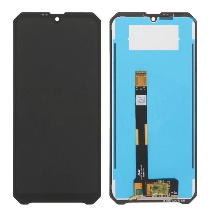 DISPLAY LCD + TOUCHSCREEN DISPLAY COMPLETO SENZA FRAME PER BLACKVIEW BV7200 NERO
