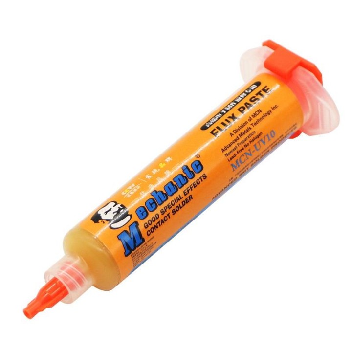 MECHANIC UV10 ALTAMENTE SINTETICO PASTA SALDANTE SENZA ALOGENI 10CC