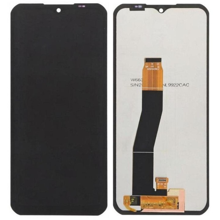 DISPLAY LCD + TOUCHSCREEN DISPLAY COMPLETO SENZA FRAME PER OUKITEL WP35 NERO