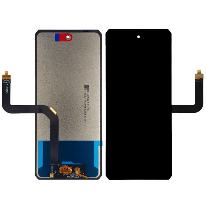 DISPLAY LCD + TOUCHSCREEN DISPLAY COMPLETO SENZA FRAME PER ULEFONE ARMOR 34 NERO