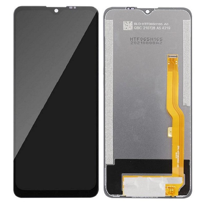 DISPLAY LCD + TOUCHSCREEN DISPLAY COMPLETO SENZA FRAME PER OUKITEL C25 NERO
