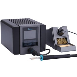 STAZIONE DI SALDATORE 120W (SENZA PIOMBO) QUICK TS1200A PER RIPARAZIONE (VENTO DRITTO)