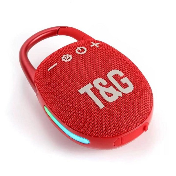 TG447 ALTOPARLANTE BLUETOOTH SENZA FILI ROSSO (IPX7 IMPERMEABILE) MATERIALE ORIGINALE AAA+