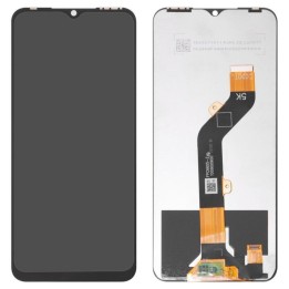 DISPLAY LCD + TOUCHSCREEN DISPLAY COMPLETO SENZA FRAME PER TECNO POP 6 (BE7) / TECNO POP 6 PRO (BE8) NERO