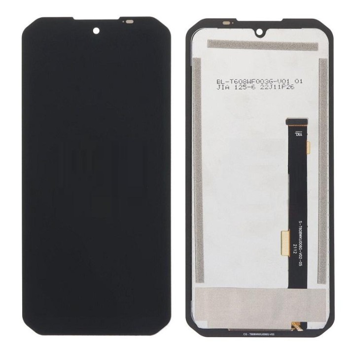 DISPLAY LCD + TOUCHSCREEN DISPLAY COMPLETO SENZA FRAME PER ULEFONE ARMOR 11 5G / ULEFONE ARMOR 11T 5G NERO