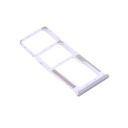 DUAL SIM TRAY PER XIAOMI REDMI NOTE 10S (M2101K7BG M2101K7BI M2101K7BNY) / REDMI NOTE 10 / POCO M5S (2207117BPG) BIANCO