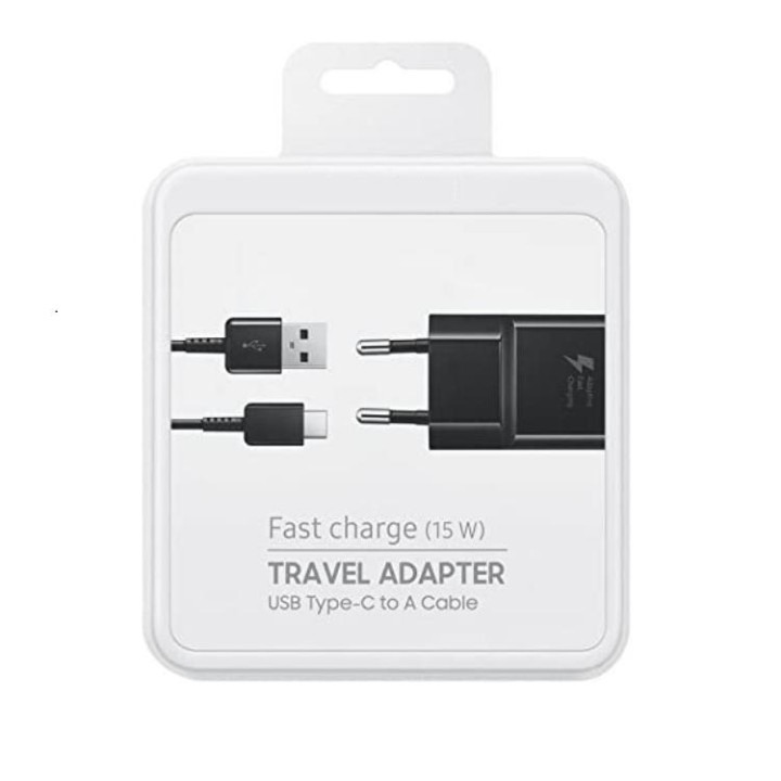 CAVO DATI FAST CHARGE TYPE C 15W NERO EP-TA20EBE ORIGINALE PER SAMSUNG