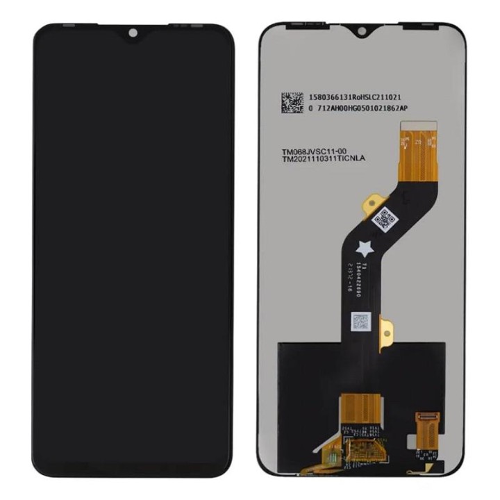 DISPLAY LCD + TOUCHSCREEN DISPLAY COMPLETO SENZA FRAME PER INFINIX HOT 10S (X689 X689B X689D) / HOT 10S NFC / HOT 10T (X689C) /