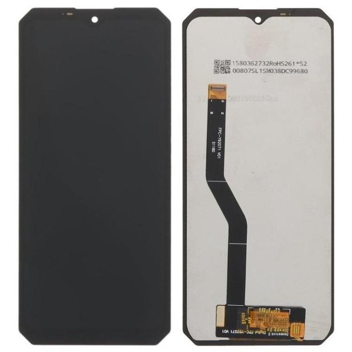 DISPLAY LCD + TOUCHSCREEN DISPLAY COMPLETO SENZA FRAME PER OUKITEL G1 / OUKITEL WP28E / OUKITEL WP23+ / WP36 PRO / WP28 S NERO O