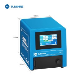 SUNSHINE L5 MINI MACCHINA INTELLIGENTE PER LAMINAZIONE LCD SONO NECESSARI UNA POMPA PER VUOTO E UN COMPRESSORE D'ARIA SEPARATI