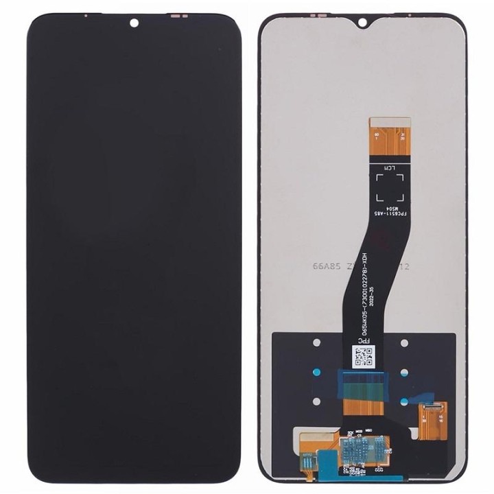 DISPLAY LCD + TOUCHSCREEN DISPLAY COMPLETO SENZA FRAME PER BLACKVIEW A85 NERO