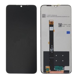 DISPLAY LCD + TOUCHSCREEN DISPLAY COMPLETO SENZA FRAME PER BLACKVIEW A55 / BLACKVIEW A55 PRO / OSCAL C60 NERO
