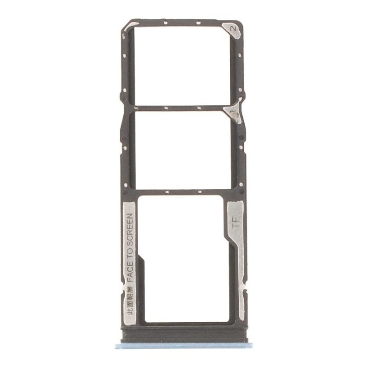 DUAL SIM TRAY PER XIAOMI REDMI A7 PRO (25128RN17Y 25128RN17A 25128RN17L) BLU