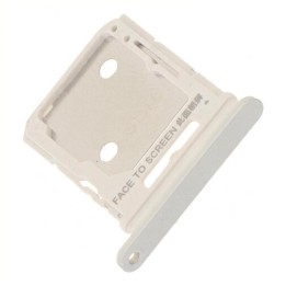 DUAL SIM TRAY PER XIAOMI REDMI NOTE 15 4G (2510DRA23E 2510DRA23G) VERDE / ARGENTO