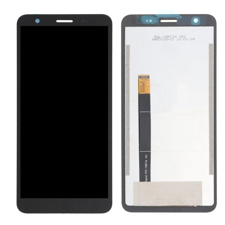 DISPLAY LCD + TOUCHSCREEN DISPLAY COMPLETO SENZA FRAME PER BLACKVIEW BV6600 / BLACKVIEW BV6600 PRO / BLACKVIEW BV6600E NERO